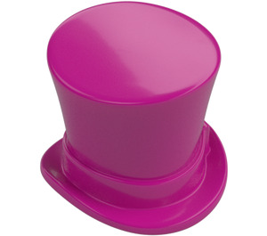 LEGO Magenta Top Hat with Upturned Brim (27149)