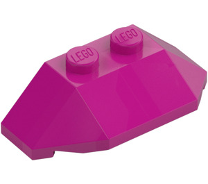 LEGO Magenta Wig 2 x 4 Drievoudig (47759)