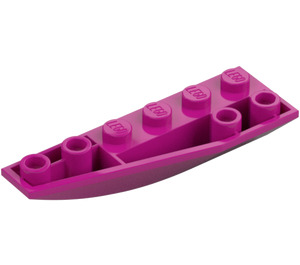 LEGO Magenta Klin 2 x 6 Podwójnie Odwrotny Lewy (41765)