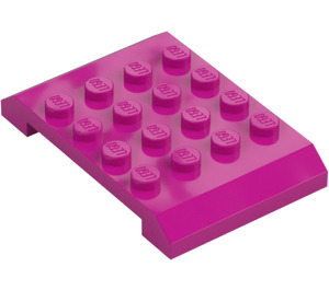 LEGO Magenta Kiila 4 x 6 x 0.7 Kaksinkertainen (32739)