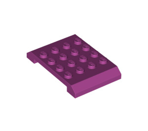 LEGO Magenta Wedge 4 x 6 x 0.7 Double (32739)