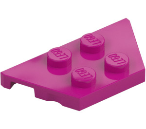 LEGO Magenta Wig Plaat 2 x 4 (51739)