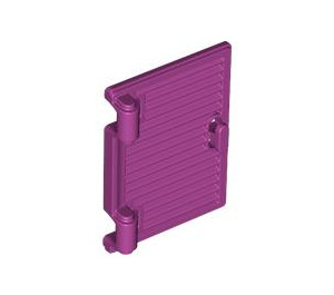 LEGO Magenta Window 1 x 2 x 3 Shutter with Hinges and Handle (60800 / 77092)