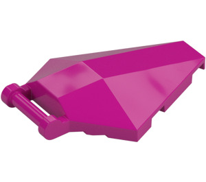 LEGO Magenta Voorruit 4 x 5 met Handvat (27262 / 35043)