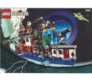 LEGO Magic Mountain Time Lab 6494 Instruktioner