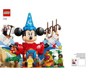 LEGO Magic of Disney 21352 Ohjeet