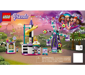 LEGO Magical Ferris Wheel and Slide Set 41689 Instructions