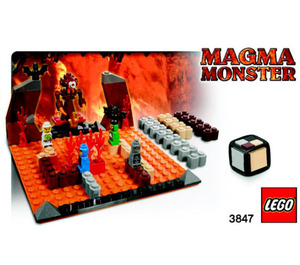 LEGO Magma Monster 3847 Anweisungen