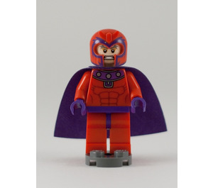 LEGO Magneto met Rood Pak en Standaard Cape Minifiguur