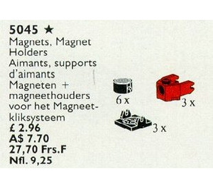 LEGO Magnets, Magnet Holders Set 5045