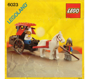 LEGO Maiden's Cart 6023 Instructies