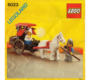 LEGO Maiden's Cart Set 6023 Instructions