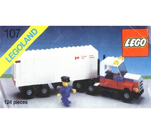 LEGO Mail Truck Set 107-2