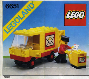 LEGO Mail Truck Set 6651