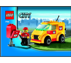 LEGO Mail Van Set 7731 Instructions