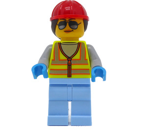 LEGO Maintenance Kvinna Minifigur