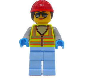 LEGO Maintenance Woman minifiguur