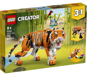 LEGO Majestic tigre 31129 Packaging