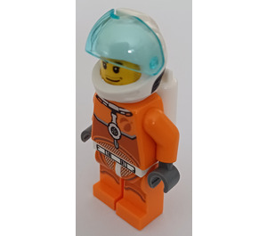 LEGO Mężczyzna Astronauta z Powietrze czołgi Minifigurka