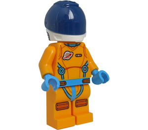LEGO Male Astronaut met Helm minifiguur