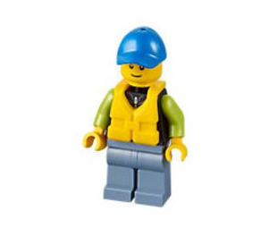 LEGO Male Catamaran Operator Minifigur