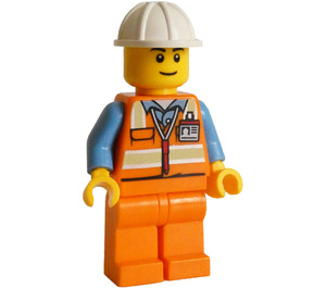 LEGO Hankøn Bygningsarbejder Minifigur