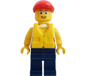 LEGO Male Dinghy Passenger Figurine
