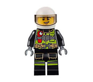 LEGO Male Fire Fighter Minifigure