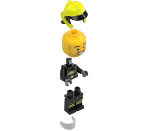 LEGO Male Firefighter Minifigure