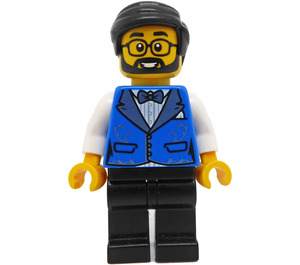 LEGO Man Hotel Receptionist Minifigur