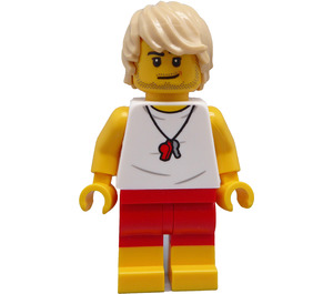 LEGO Man Livräddare Minifigur