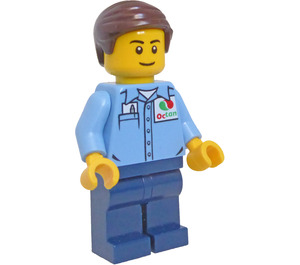 LEGO Male Service Station Worker Minifigure