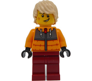 LEGO Male Snowboarder Minifigure