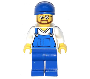 LEGO Mannelijk Utility Worker Minifiguur