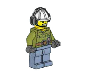 LEGO Männlich Volcano Explorer Minifigur