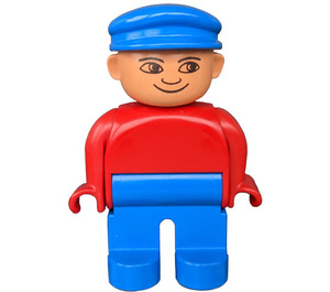 LEGO Male mit Blau Deckel