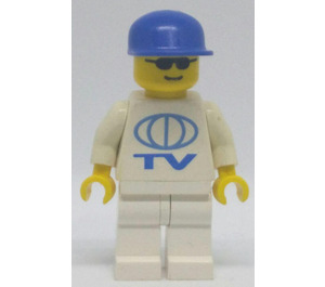LEGO Male with TV logo torso Minifigure