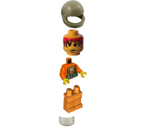 LEGO Mannelijk Worker Minifiguur