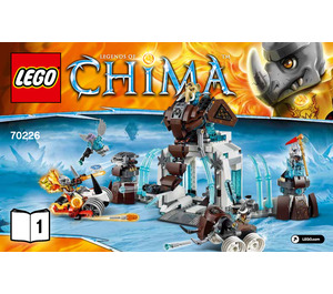 LEGO Mammoth's Frozen Stronghold 70226 Instructions