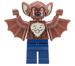 LEGO Man-Flagermus med Reddish Brun Pels Minifigur