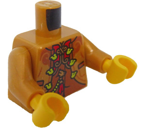 LEGO Man in Dragon Costume Minifig Torso (973 / 76382)