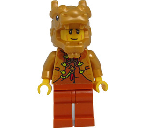 LEGO Man im Drachen Costume Minifigur