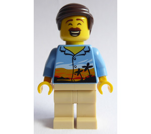 LEGO Man im Hawaiian Shirt Minifigur