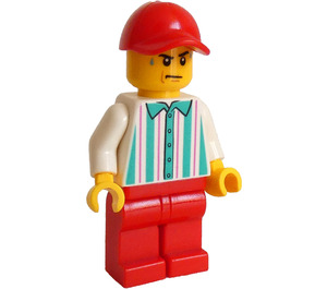 LEGO Man in Pinstripe Shirt Minifigure