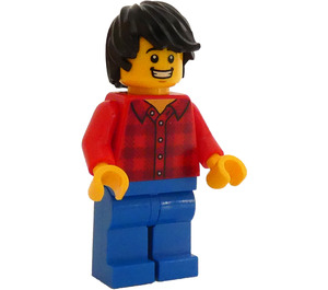 LEGO Man in Plaid Shirt Minifigure