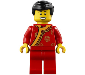 LEGO Man in Traditional Chinese Outfit Minifigure