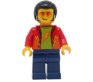 LEGO Man - rouge Jacket Figurine