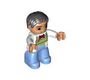 LEGO Man avec Apron Duplo Figure