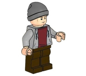 LEGO Man with Cap and Open Sweatshirt Minifigure