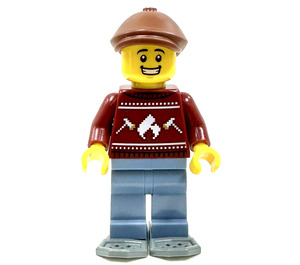 LEGO Muž s Holiday Svetr Minifigurka